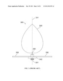 BROADBAND MONOPOLE ANTENNA WITH DUAL RADIATING STRUCTURES diagram and image