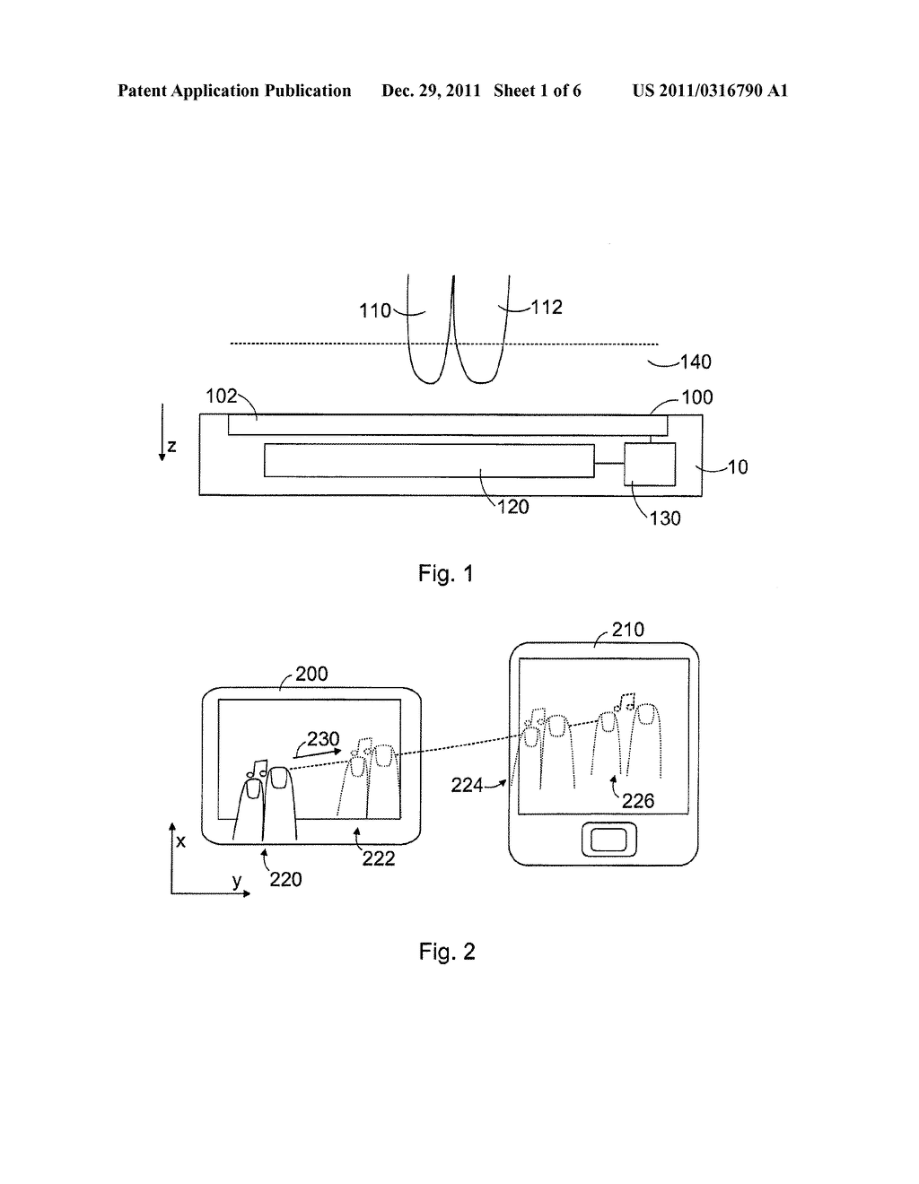 APPARATUS AND METHOD FOR PROXIMITY BASED INPUT - diagram, schematic, and image 02