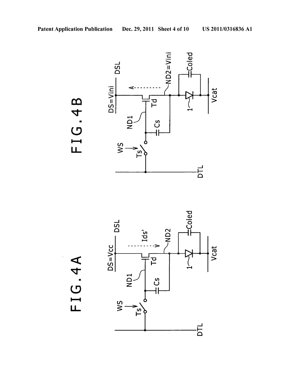 Display device and display driving method therefor - diagram, schematic, and image 05