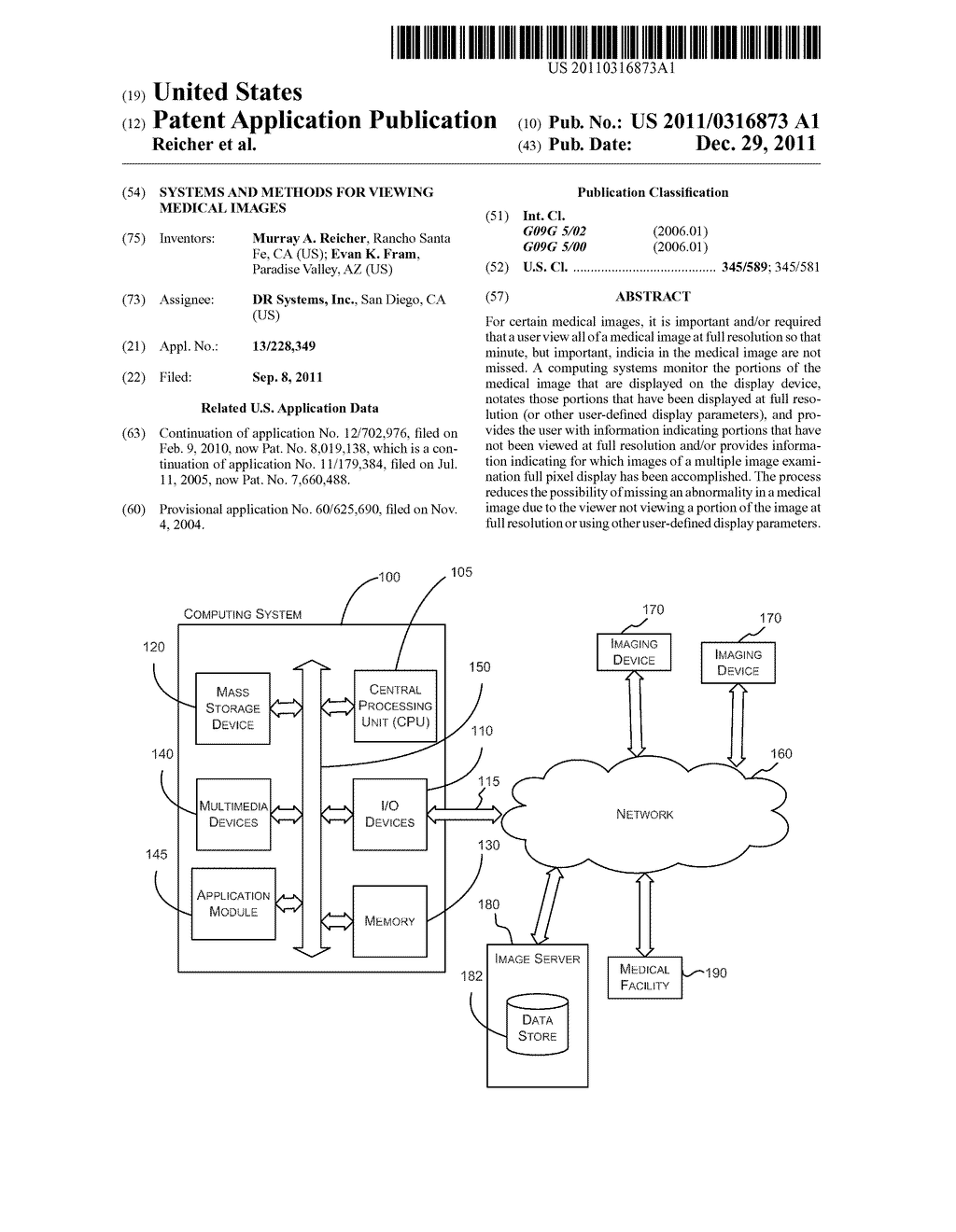 SYSTEMS AND METHODS FOR VIEWING MEDICAL IMAGES - diagram, schematic, and image 01