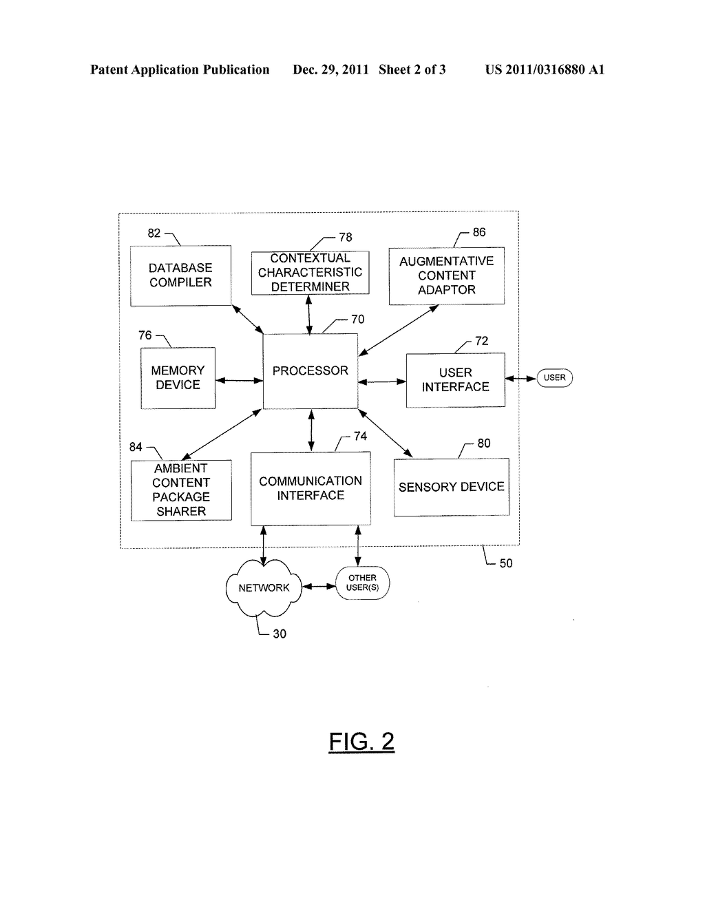 METHOD AND APPARATUS PROVIDING FOR ADAPTATION OF AN AUGMENTATIVE CONTENT     FOR OUTPUT AT A LOCATION BASED ON A CONTEXTUAL CHARACTERISTIC - diagram, schematic, and image 03