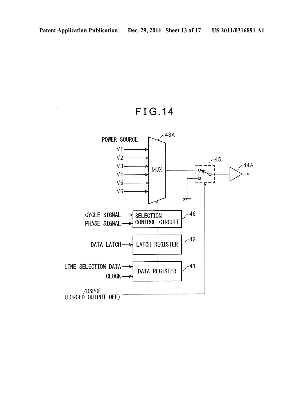 METHOD OF DRIVING DISPLAY ELEMENT AND DISPLAY DEVICE - diagram, schematic, and image 14