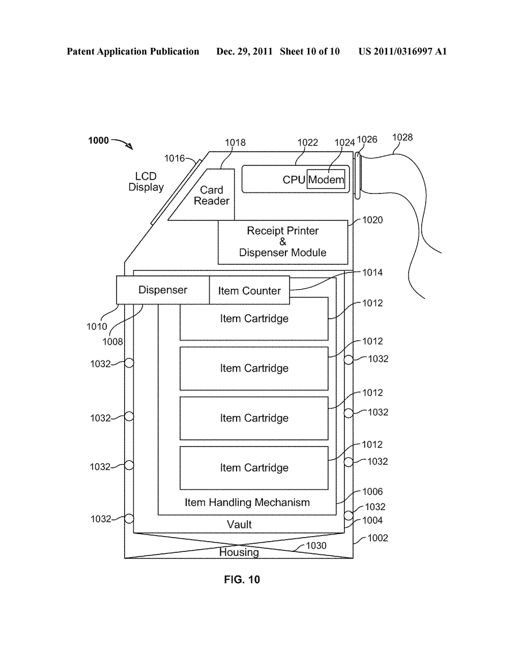 ATM INCLUDING ENHANCED PRIVACY FEATURES - diagram, schematic, and image 11