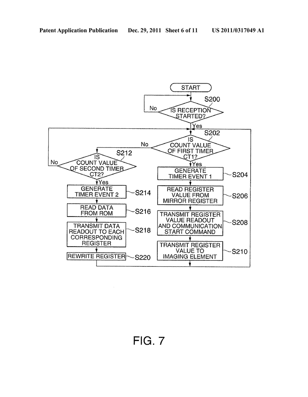 IMAGING DEVICE AND IMAGING CONTROL CIRCUIT - diagram, schematic, and image 07