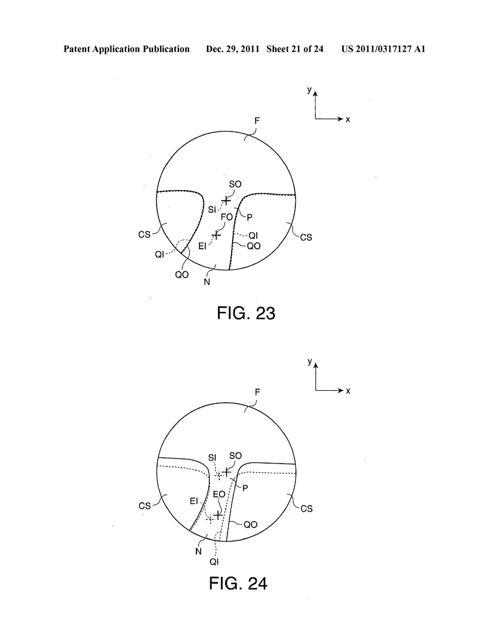 Progressive Power Eyeglass Lens and Design Method Thereof - diagram, schematic, and image 22