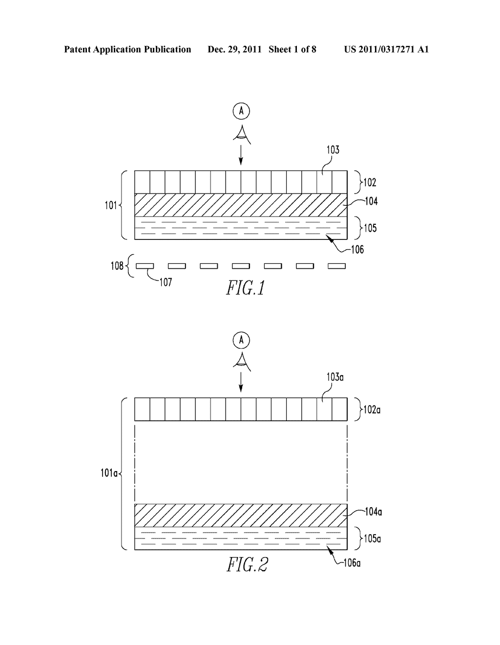 OPTICALLY VARIABLE DEVICES, SECURITY DEVICE AND ARTICLE EMPLOYING SAME,     AND ASSOCIATED METHOD OF CREATING SAME - diagram, schematic, and image 02