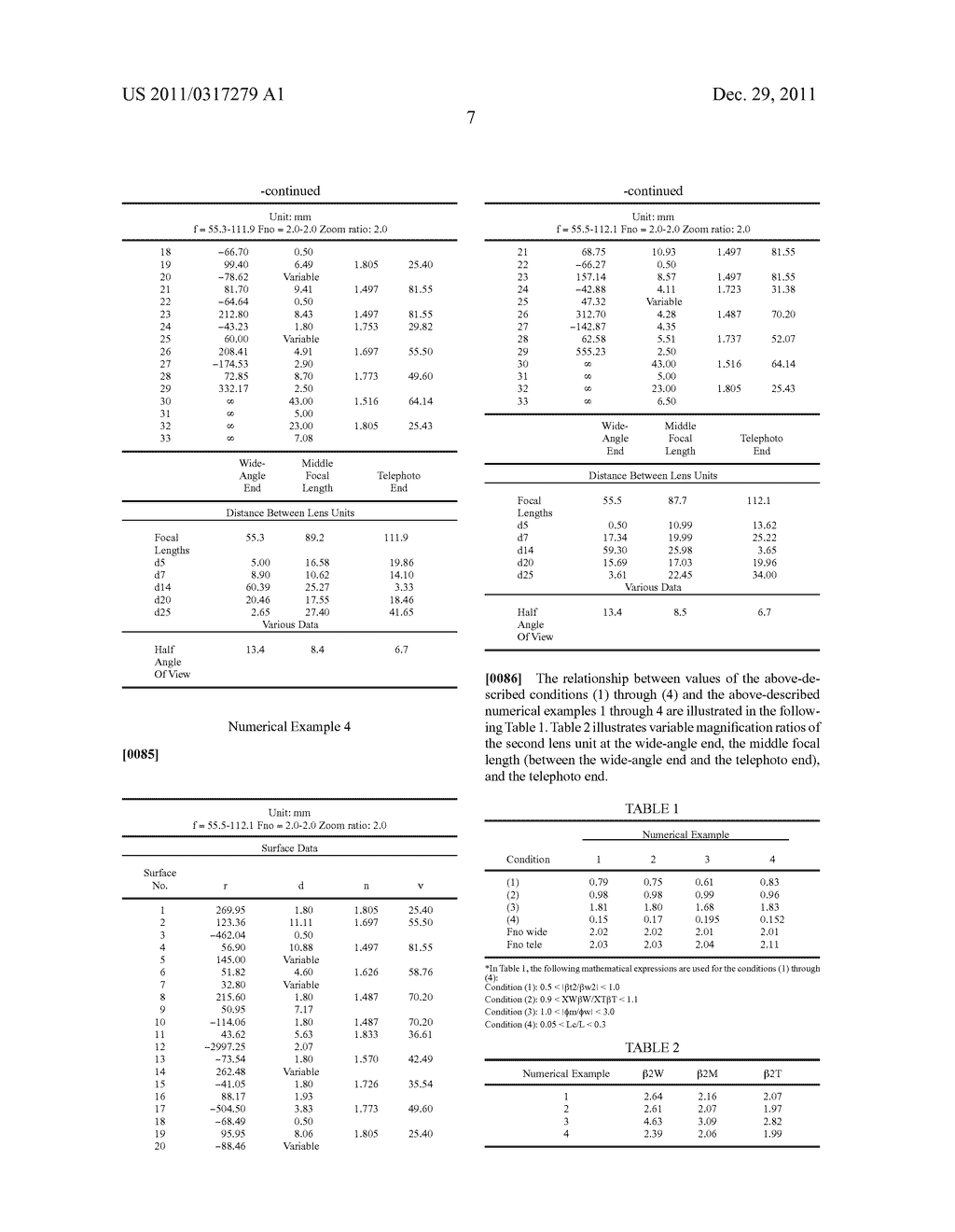 ZOOM LENS - diagram, schematic, and image 18