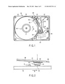 HEAD AND DISK DRIVE WITH THE SAME diagram and image