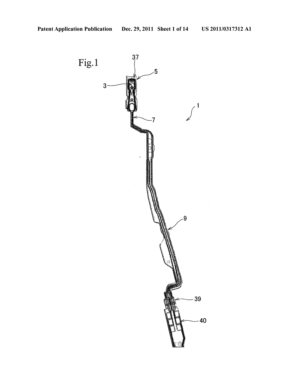 FLEXURE AND METHOD OF FORMING WIRING PART OF FLEXURE - diagram, schematic, and image 02