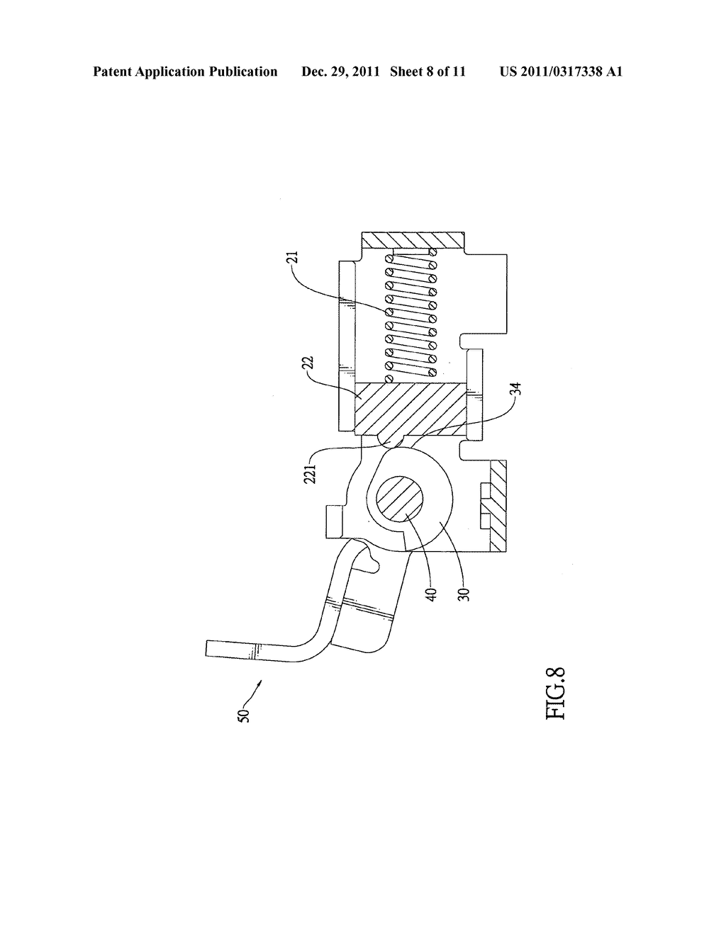 Hinge and an electronic device with the same - diagram, schematic, and image 09