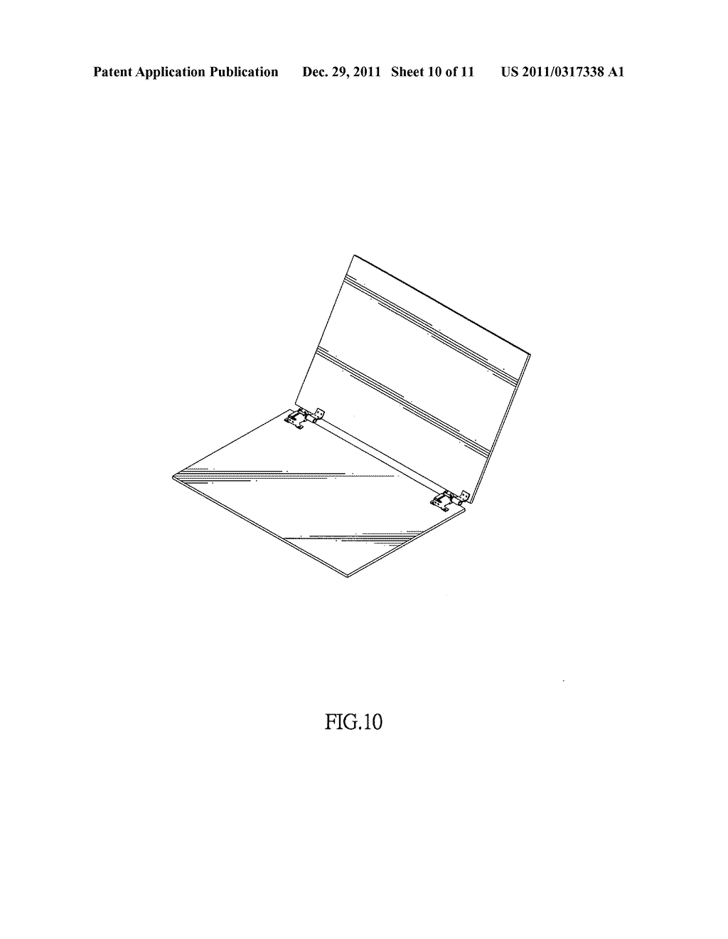 Hinge and an electronic device with the same - diagram, schematic, and image 11