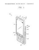 MOBILE TERMINAL CASE, MOBILE TERMINAL HAVING THE SAME AND METHOD FOR     MANUFACTURING MOBILE TERMINAL diagram and image