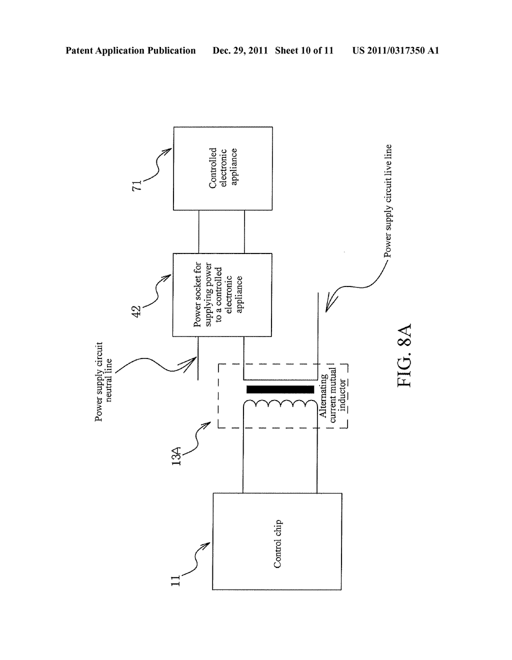 DEVICE FOR ELIMINATING STANDBY POWER CONSUMPTION OF ELECTRONIC APPLIANCE     HAVING INFRARED REMOTE CONTROL SWITCH CAPABILITY - diagram, schematic, and image 11