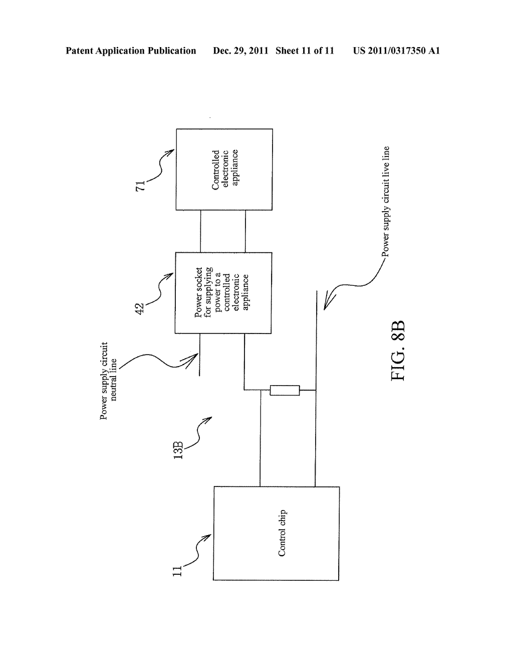 DEVICE FOR ELIMINATING STANDBY POWER CONSUMPTION OF ELECTRONIC APPLIANCE     HAVING INFRARED REMOTE CONTROL SWITCH CAPABILITY - diagram, schematic, and image 12