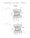 CONNECTING STRUCTURE, CIRCUIT DEVICE AND ELECTRONIC APPARATUS diagram and image