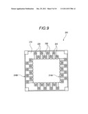 CONNECTING STRUCTURE, CIRCUIT DEVICE AND ELECTRONIC APPARATUS diagram and image