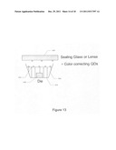 Quantum dot wavelength conversion for hermetically sealed optical devices diagram and image