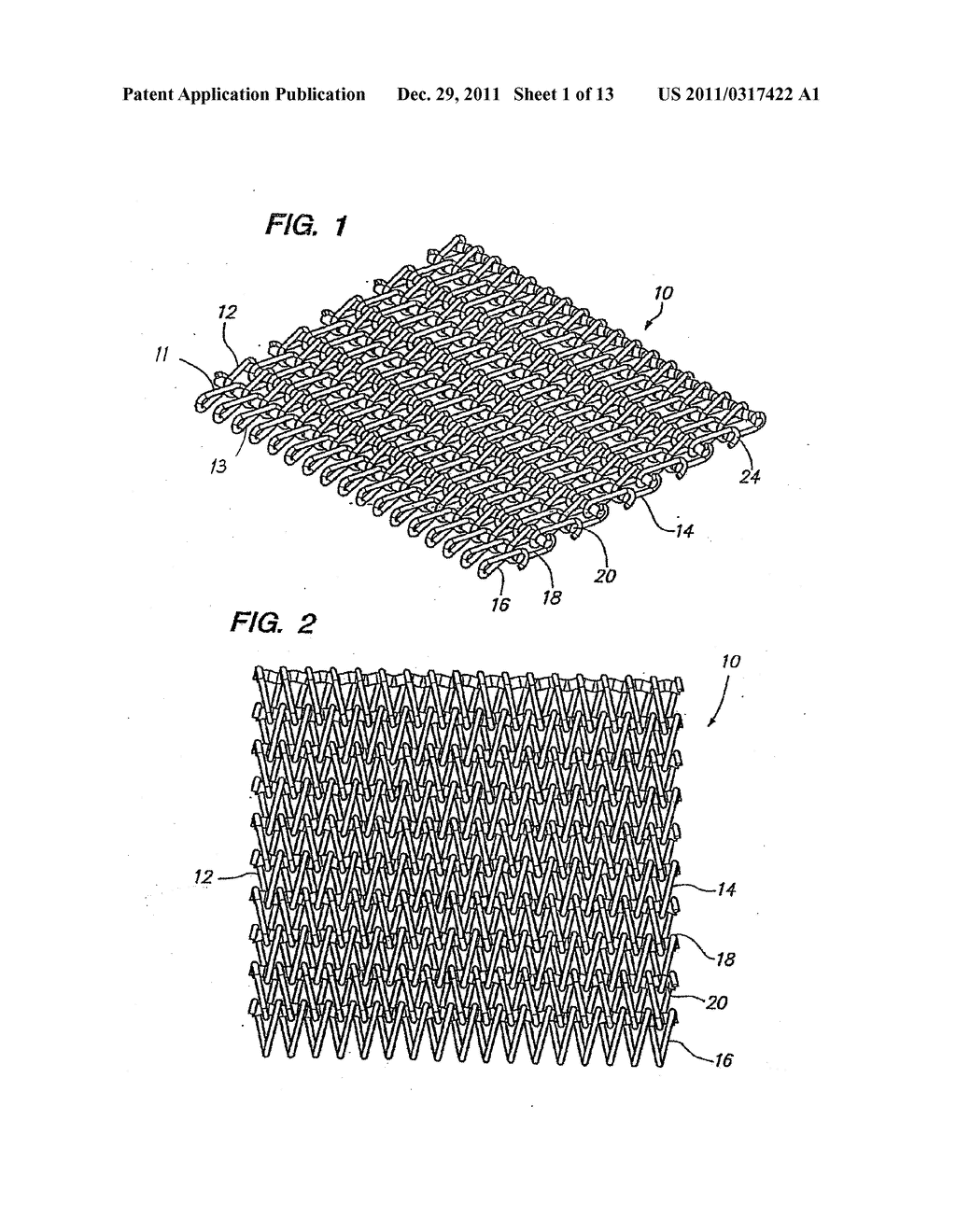 Lighted Architectural Mesh - diagram, schematic, and image 02