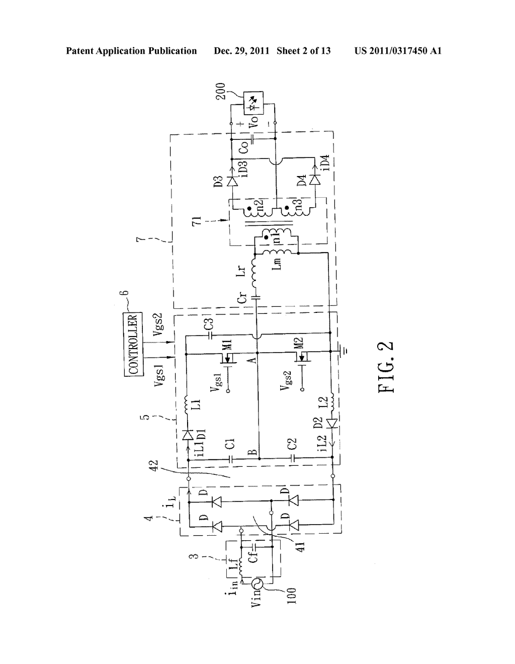 AC-TO-DC POWER CONVERTING DEVICE - diagram, schematic, and image 03