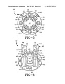 Apparatus for releasing a cup from the cup holder of a food mixing machine diagram and image