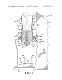 Apparatus for releasing a cup from the cup holder of a food mixing machine diagram and image