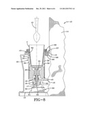 Apparatus for releasing a cup from the cup holder of a food mixing machine diagram and image