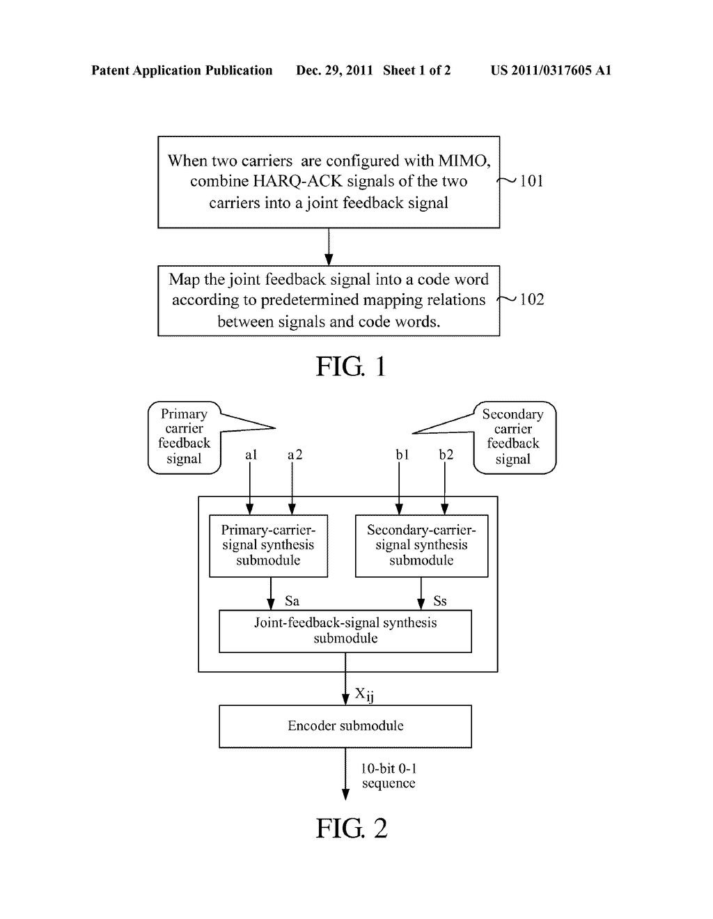 Signal Encoding Method and Device, Method for Encoding Joint Feedback     Signal - diagram, schematic, and image 02