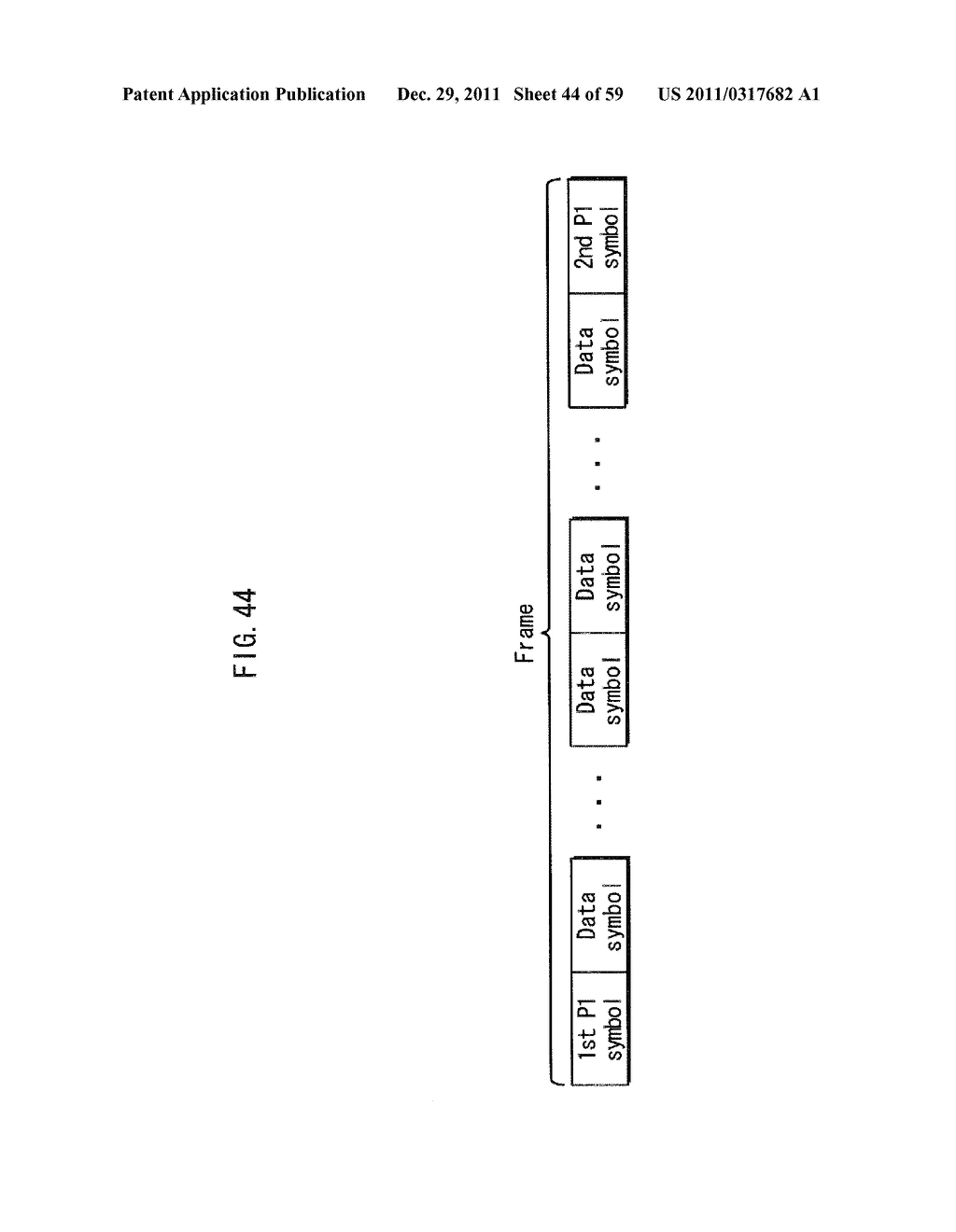 OFDM TRANSMITTER DEVICE, OFDM TRANSMISSION METHOD, OFDM RECEIVER DEVICE,     AND OFDM RECEPTION METHOD - diagram, schematic, and image 45