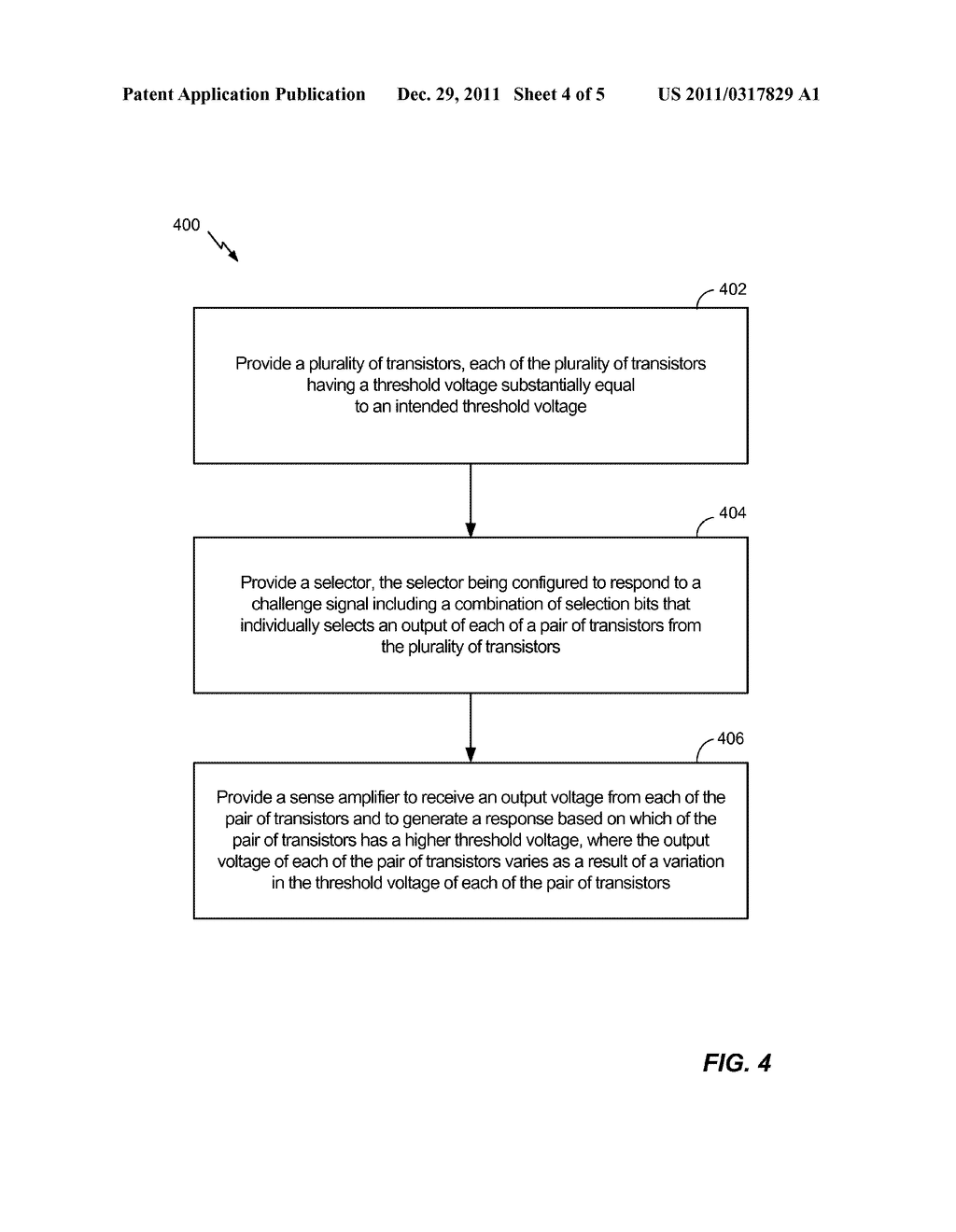 Physically Unclonable Function Implemented Through Threshold Voltage     Comparison - diagram, schematic, and image 05