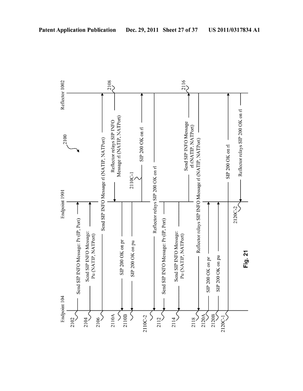 SYSTEM AND METHOD FOR SECURE MESSAGING IN A HYBRID PEER-TO-PEER NETWORK - diagram, schematic, and image 28