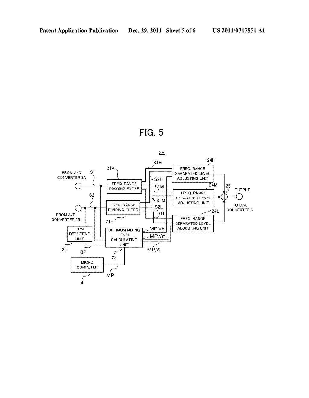 AUDIO SIGNAL MIXING DEVICE - diagram, schematic, and image 06