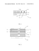 Method and Spacer for Assembling Flexible Optical Waveguide Ribbons, and     Assembled Stack of Such Ribbons diagram and image