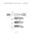 Method and Spacer for Assembling Flexible Optical Waveguide Ribbons, and     Assembled Stack of Such Ribbons diagram and image