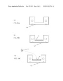 Method and Spacer for Assembling Flexible Optical Waveguide Ribbons, and     Assembled Stack of Such Ribbons diagram and image