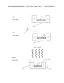 Method and Spacer for Assembling Flexible Optical Waveguide Ribbons, and     Assembled Stack of Such Ribbons diagram and image