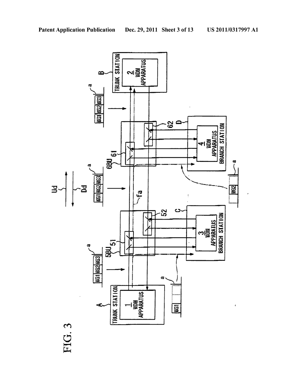 METHOD OF ASSESSING FAILURE IN TRANSMISSION PATH OPTICAL FIBER,  AND     APPARATUS OF SAME - diagram, schematic, and image 04