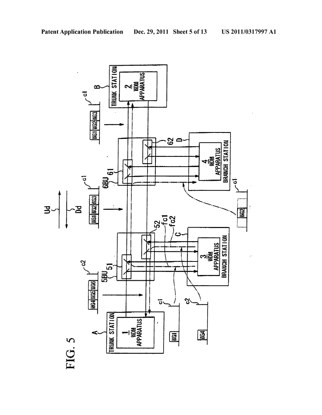 METHOD OF ASSESSING FAILURE IN TRANSMISSION PATH OPTICAL FIBER,  AND     APPARATUS OF SAME - diagram, schematic, and image 06