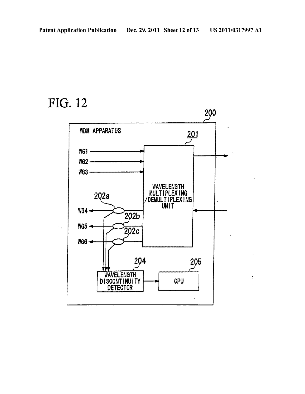 METHOD OF ASSESSING FAILURE IN TRANSMISSION PATH OPTICAL FIBER,  AND     APPARATUS OF SAME - diagram, schematic, and image 13