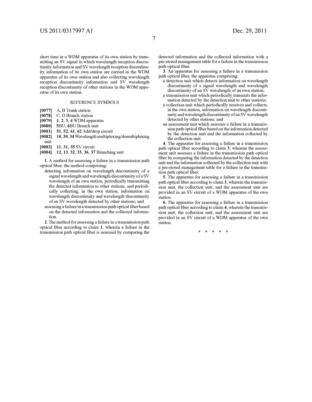 METHOD OF ASSESSING FAILURE IN TRANSMISSION PATH OPTICAL FIBER,  AND     APPARATUS OF SAME - diagram, schematic, and image 21