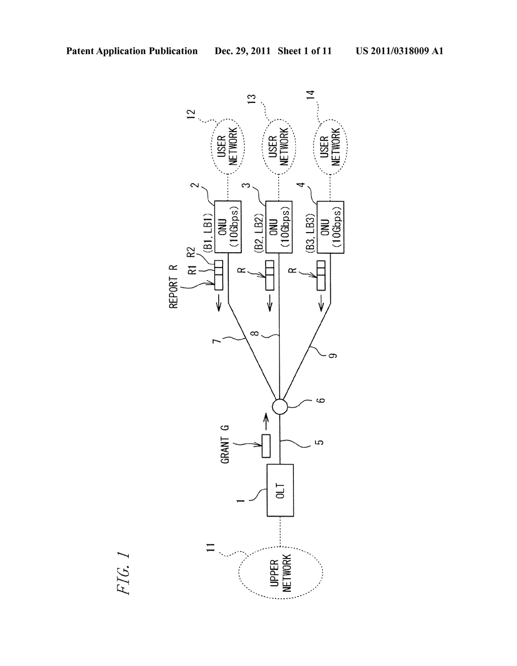 PON SYSTEM, OPTICAL NETWORK UNIT USED THEREIN, AND TRANSMISSION CONTROL     METHOD THEREFOR - diagram, schematic, and image 02