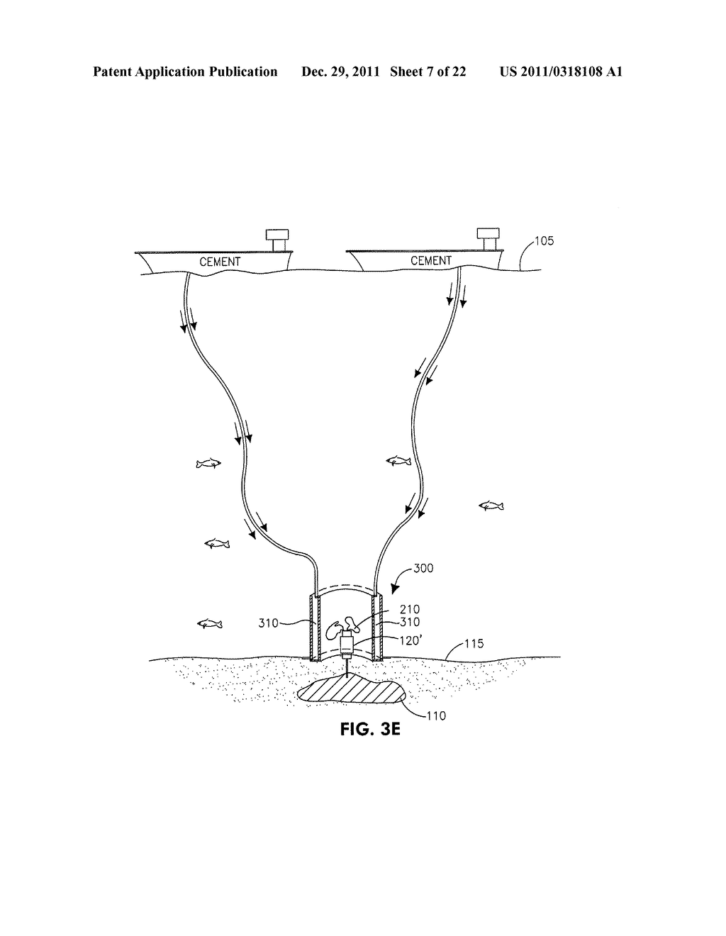 METHOD AND APPARATUS FOR CONTAINING AN OIL SPILL CAUSED BY A SUBSEA     BLOWOUT - diagram, schematic, and image 08