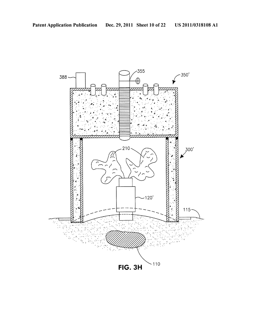 METHOD AND APPARATUS FOR CONTAINING AN OIL SPILL CAUSED BY A SUBSEA     BLOWOUT - diagram, schematic, and image 11