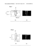 PRODUCT HAVING THROUGH-HOLE AND LASER PROCESSING METHOD diagram and image