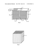 ELECTROCHEMICAL CELL WITH AN ELECTROLYTE FLOW, COMPRISING     THROUGH-ELECTRODES AND PRODUCTION METHOD diagram and image