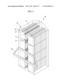 BATTERY ASSEMBLY WITH COOLING diagram and image