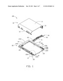 BATTERY HOLDER FOR PORTABLE ELECTRONIC DEVICE diagram and image