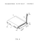 BATTERY HOLDER FOR PORTABLE ELECTRONIC DEVICE diagram and image