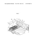 TEMPERATURE ADJUSTING STRUCTURE FOR ELECTRIC STORAGE MODULE diagram and image