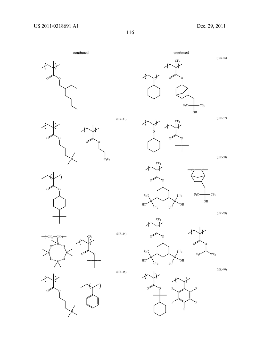 RESIST COMPOSITION FOR SEMICONDUCTOR, AND RESIST FILM AND PATTERN FORMING     METHOD USING THE SAME - diagram, schematic, and image 117