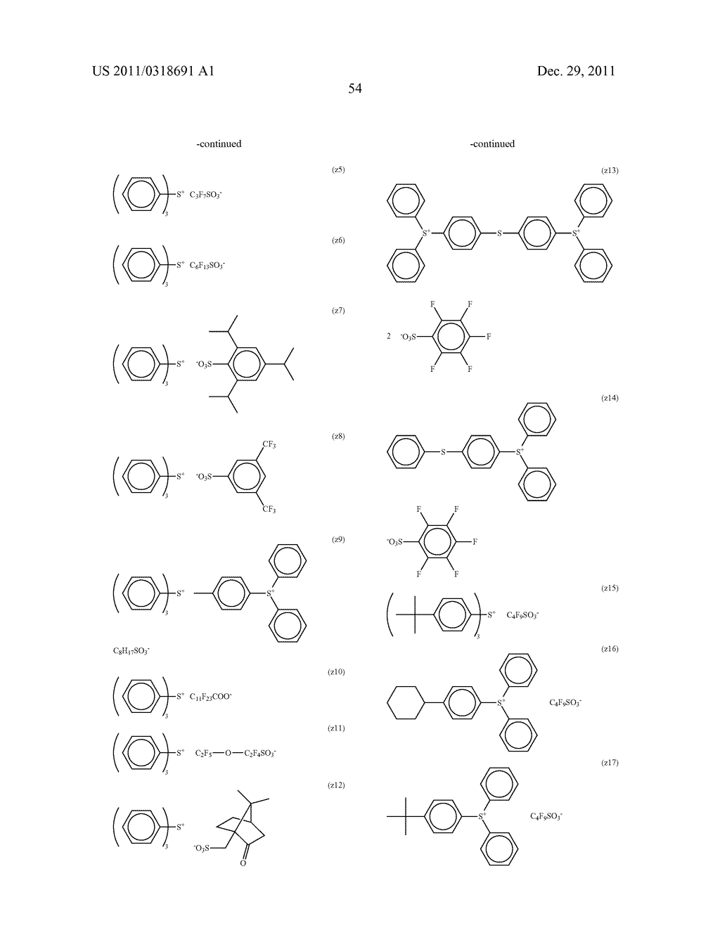 RESIST COMPOSITION FOR SEMICONDUCTOR, AND RESIST FILM AND PATTERN FORMING     METHOD USING THE SAME - diagram, schematic, and image 55